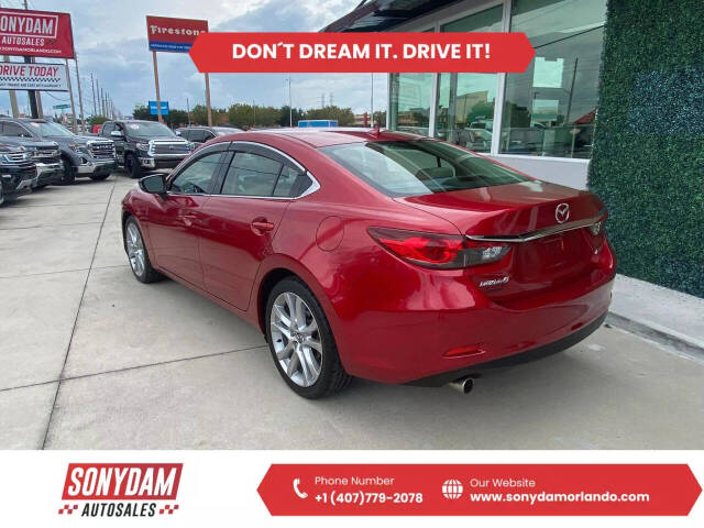 2016 Mazda Mazda6 for sale at Sonydam Auto Sales Orlando in Orlando, FL