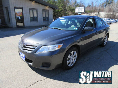 2011 Toyota Camry for sale at S & J Motor Co Inc. in Merrimack NH