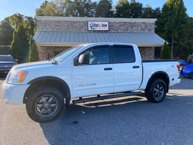 2013 Nissan Titan for sale at Driven Pre-Owned in Lenoir, NC