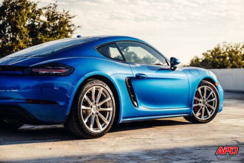 2017 Porsche 718 Cayman S
