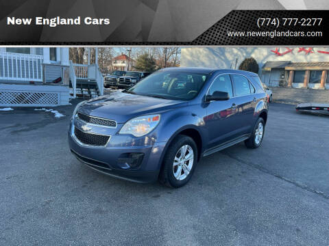 2013 Chevrolet Equinox for sale at New England Cars in Attleboro MA