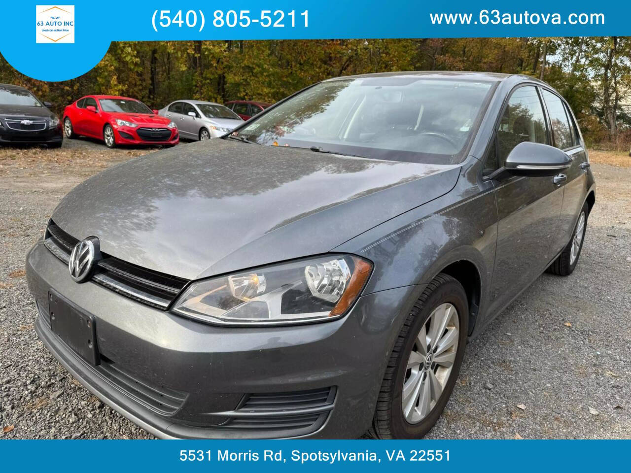 2015 Volkswagen Golf for sale at 63 Auto Inc in Spotsylvania, VA