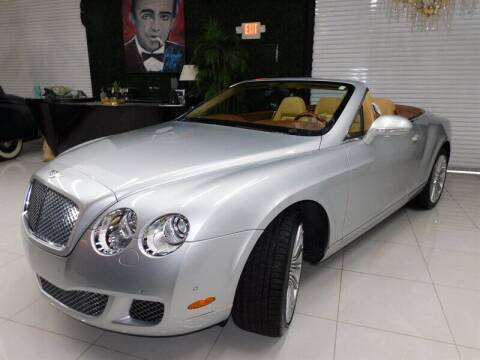 2010 Bentley Continental for sale at Auto Sport Group in Boca Raton FL