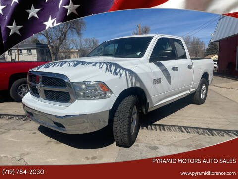 2017 RAM 1500 for sale at PYRAMID MOTORS AUTO SALES in Florence CO