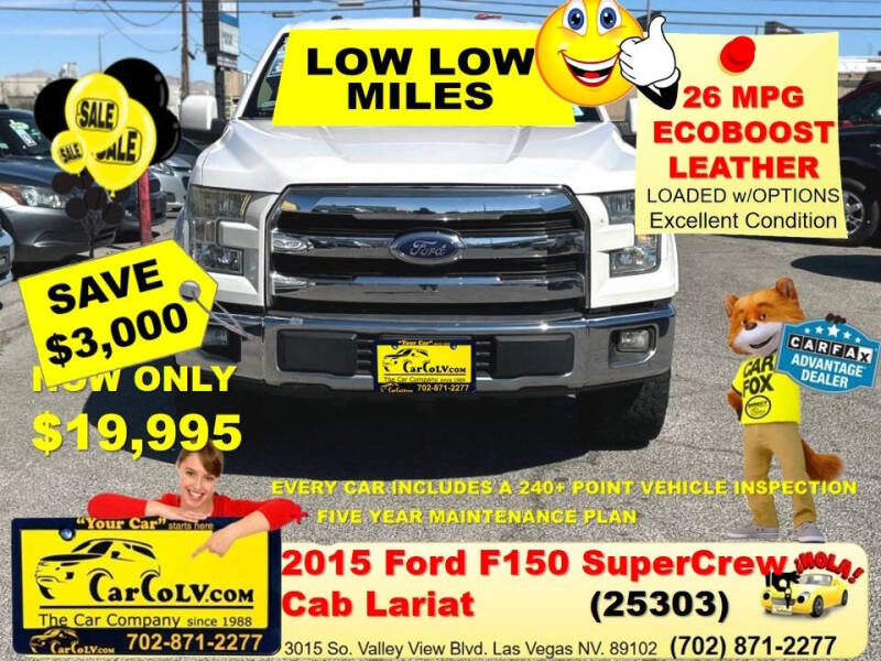 2015 Ford F-150 Lariat