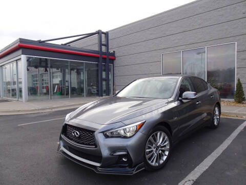 2021 Infiniti Q50 for sale at RED LINE AUTO LLC in Bellevue NE