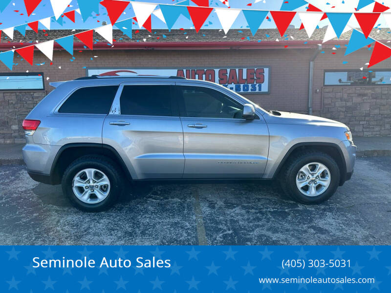 2014 Jeep Grand Cherokee for sale at Seminole Auto Sales in Seminole OK