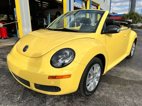 2008 Volkswagen New Beetle Convertible for sale at RoMicco Cars and Trucks in Tampa FL