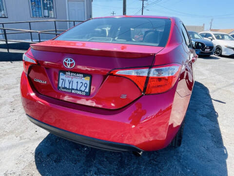 2015 Toyota Corolla S Plus