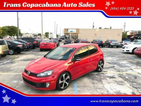 2010 Volkswagen GTI for sale at TransCopacabana.Com in Hollywood FL