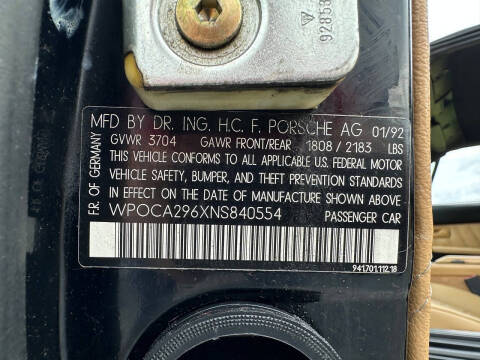 1992 Porsche 968