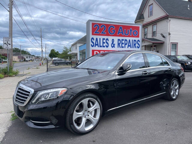 2015 Mercedes-Benz S-Class for sale at 22 G Auto Sales in Schenectady, NY