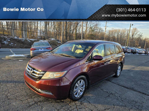 2016 Honda Odyssey for sale at Bowie Motor Co in Bowie MD