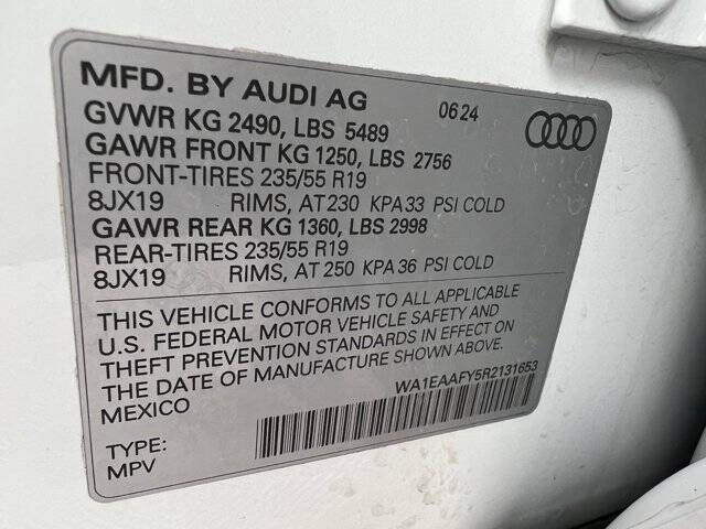 2024 Audi Q5 quattro S line Prem Plus 45 TFSI