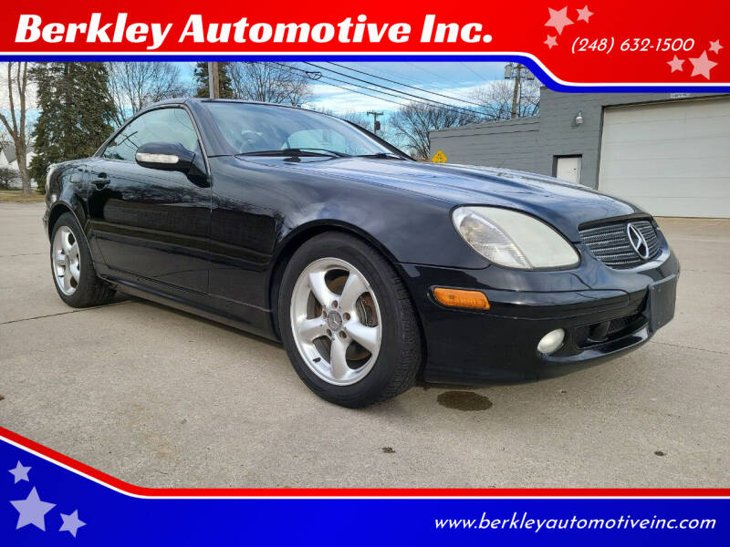 2002 Mercedes-Benz SLK for sale at Berkley Automotive Inc. in Berkley MI