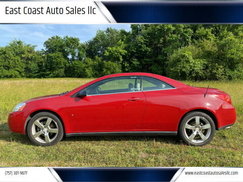 2007 Pontiac G6 for sale at East Coast Auto Sales llc in Virginia Beach VA