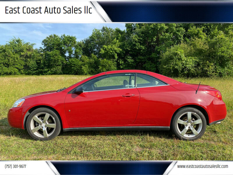 2007 Pontiac G6 for sale at East Coast Auto Sales llc in Virginia Beach VA