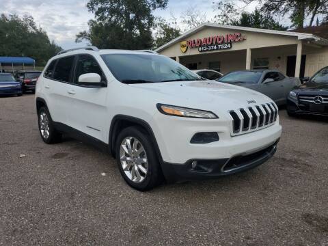 2014 Jeep Cherokee for sale at QLD AUTO INC in Tampa FL