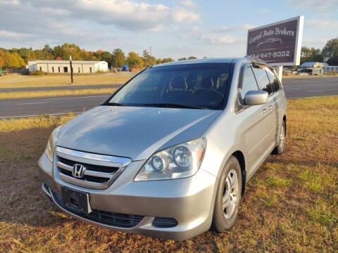 2006 Honda Odyssey for sale at LEGEND AUTO BROKERS in Pelzer SC