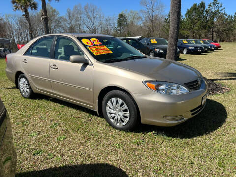 2002 Toyota Camry for sale at Smith Motor Company, Inc. in Mc Cormick SC