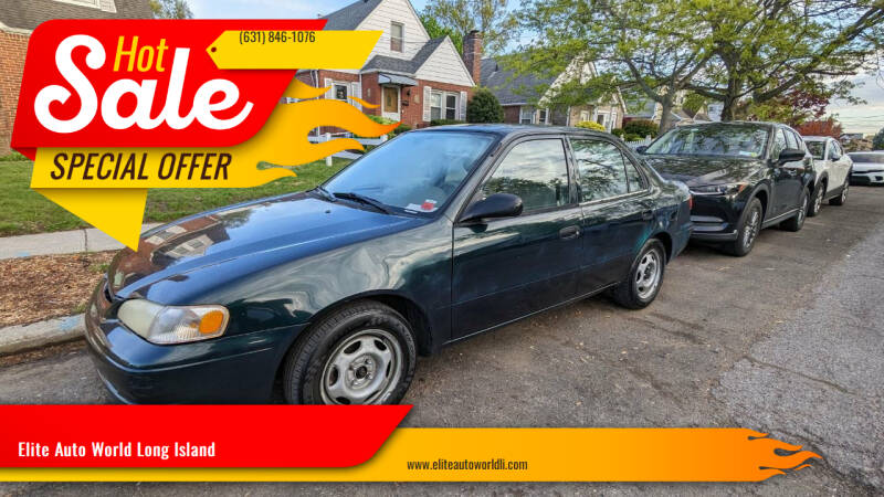 1999 Toyota Corolla for sale at Elite Auto World in East Meadow NY