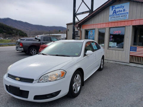 2010 Chevrolet Impala for sale at FAMILY AUTO II in Pounding Mill VA