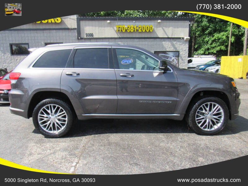 2018 Jeep Grand Cherokee Summit