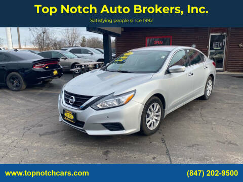 2018 Nissan Altima for sale at Top Notch Auto Brokers, Inc. in McHenry IL