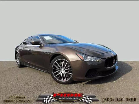 2015 Maserati Ghibli for sale at PRIME MOTORS LLC in Arlington VA