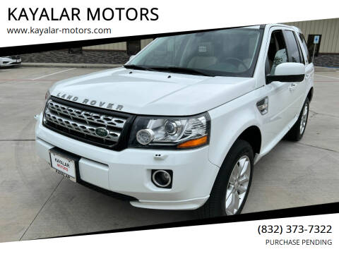 2014 Land Rover LR2 for sale at KAYALAR MOTORS SUPPORT CENTER in Houston TX