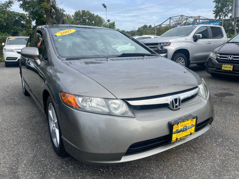 Used 2007 Honda Civic EX with VIN 1HGFA168X7L087085 for sale in Passaic, NJ