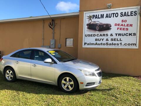 2012 Chevrolet Cruze for sale at Palm Auto Sales in West Melbourne FL