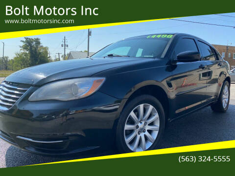 2014 Chrysler 200 for sale at Bolt Motors Inc in Davenport IA