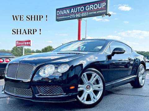 2015 Bentley Continental for sale at Divan Auto Group in Feasterville Trevose PA