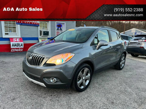 2014 Buick Encore for sale at A&A Auto Sales in Fuquay Varina NC