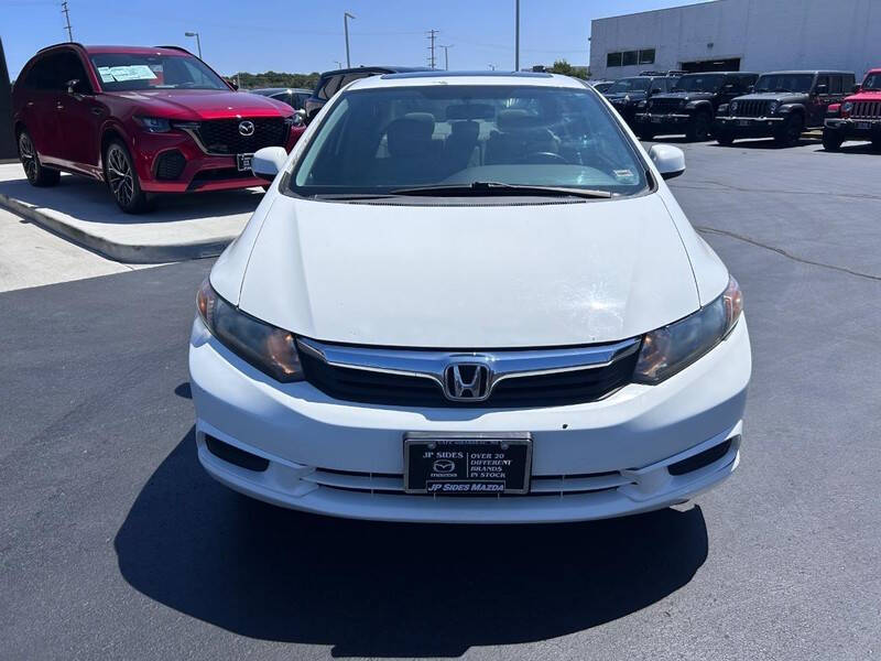 Used 2012 Honda Civic EX-L with VIN 19XFB2F9XCE008396 for sale in Cape Girardeau, MO