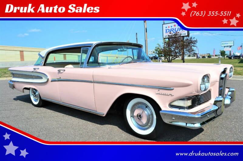 1958 Ford Edsel for sale at Druk Auto Sales in Ramsey MN