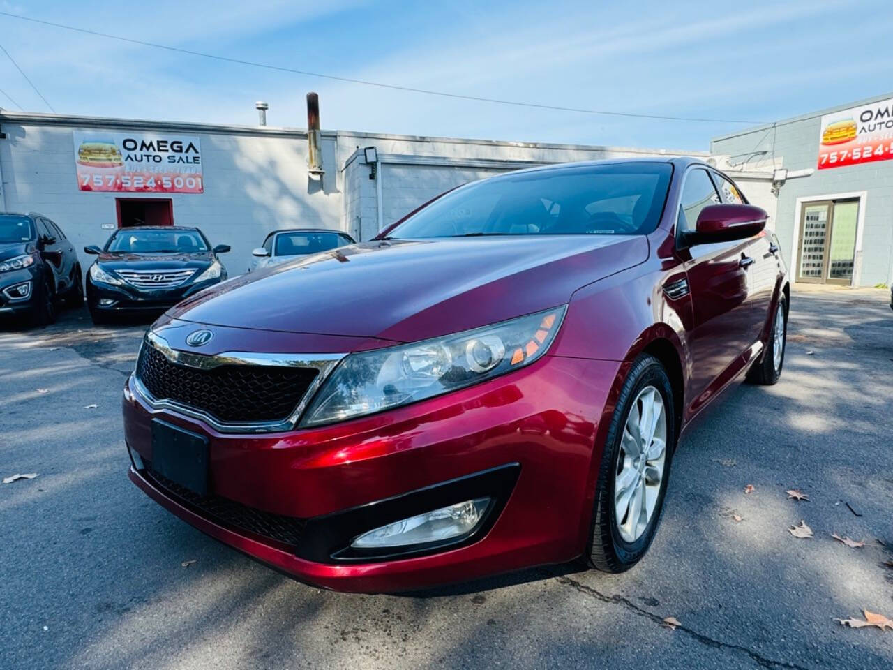 2013 Kia Optima for sale at Omega Auto Sales in Chesapeake, VA