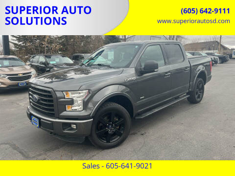 2015 Ford F-150 for sale at SUPERIOR AUTO SOLUTIONS in Spearfish SD