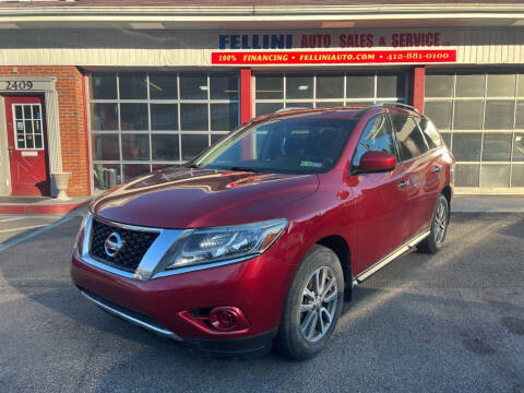 2014 Nissan Pathfinder for sale at Fellini Auto Sales & Service LLC in Pittsburgh PA