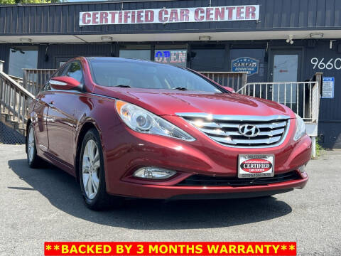 2012 Hyundai Sonata for sale at CERTIFIED CAR CENTER in Fairfax VA