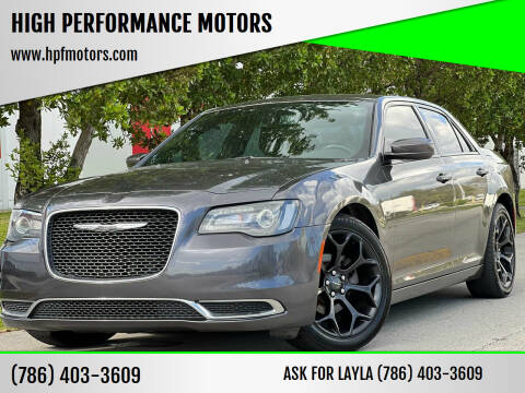 2019 Chrysler 300 for sale at HIGH PERFORMANCE MOTORS in Hollywood FL