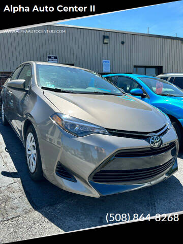 2018 Toyota Corolla for sale at Alpha Auto Center II in Worcester MA