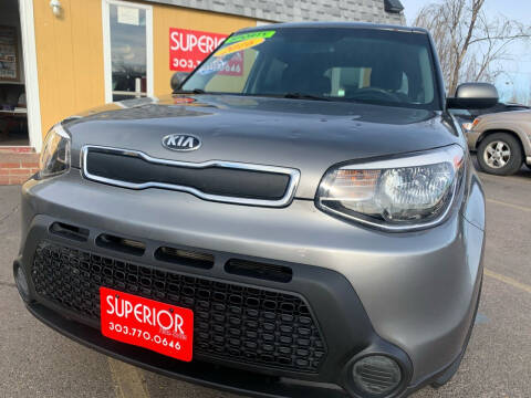 2016 Kia Soul for sale at Superior Auto Sales, LLC in Wheat Ridge CO