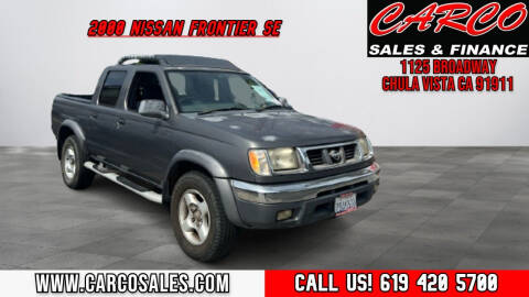 2000 Nissan Frontier for sale at CARCO SALES & FINANCE in Chula Vista CA