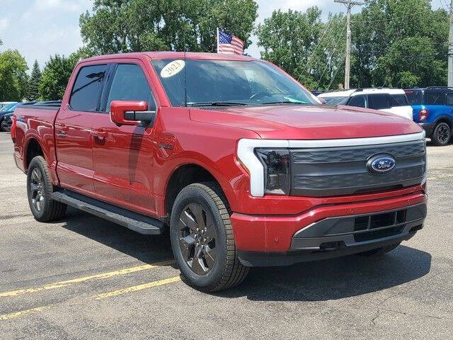 Used 2023 Ford F-150 Lightning Lariat with VIN 1FTVW1EL3PWG07319 for sale in Belleville, MI