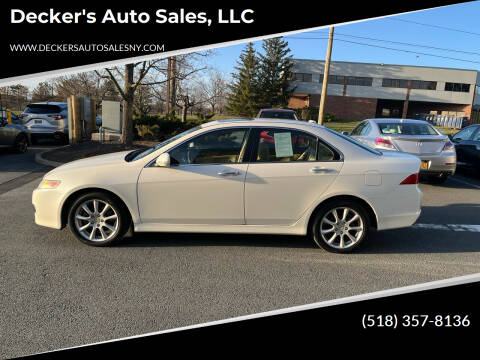 2006 Acura TSX for sale at Decker's Auto Sales, LLC in Schenectady NY