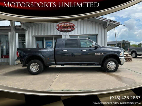 2016 RAM 3500 for sale at Motorsports Unlimited - Trucks in McAlester OK