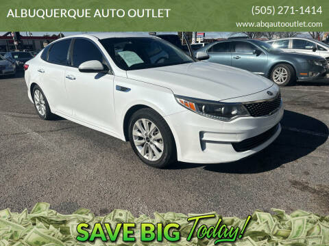 2016 Kia Optima for sale at ALBUQUERQUE AUTO OUTLET in Albuquerque NM