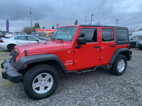 2011 Jeep Wrangler Unlimited for sale at Universal Auto Sales in Salem OR